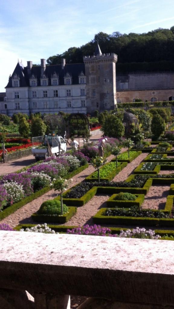 Château vu des potagers